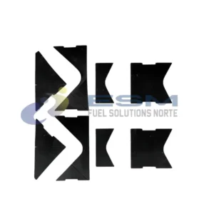 Wearing plates complete set Bottomshell kit